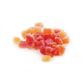 Papaya blokjes