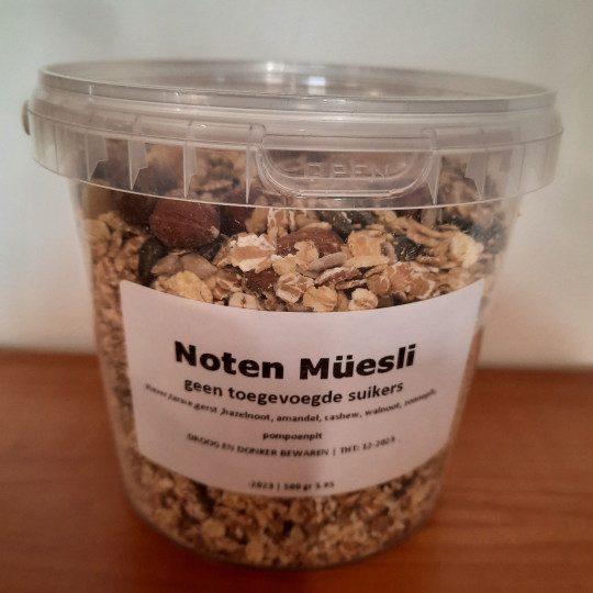 noten muesli (zonder toegevoegde suikers)