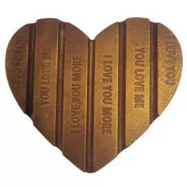 Chocolade hart melk